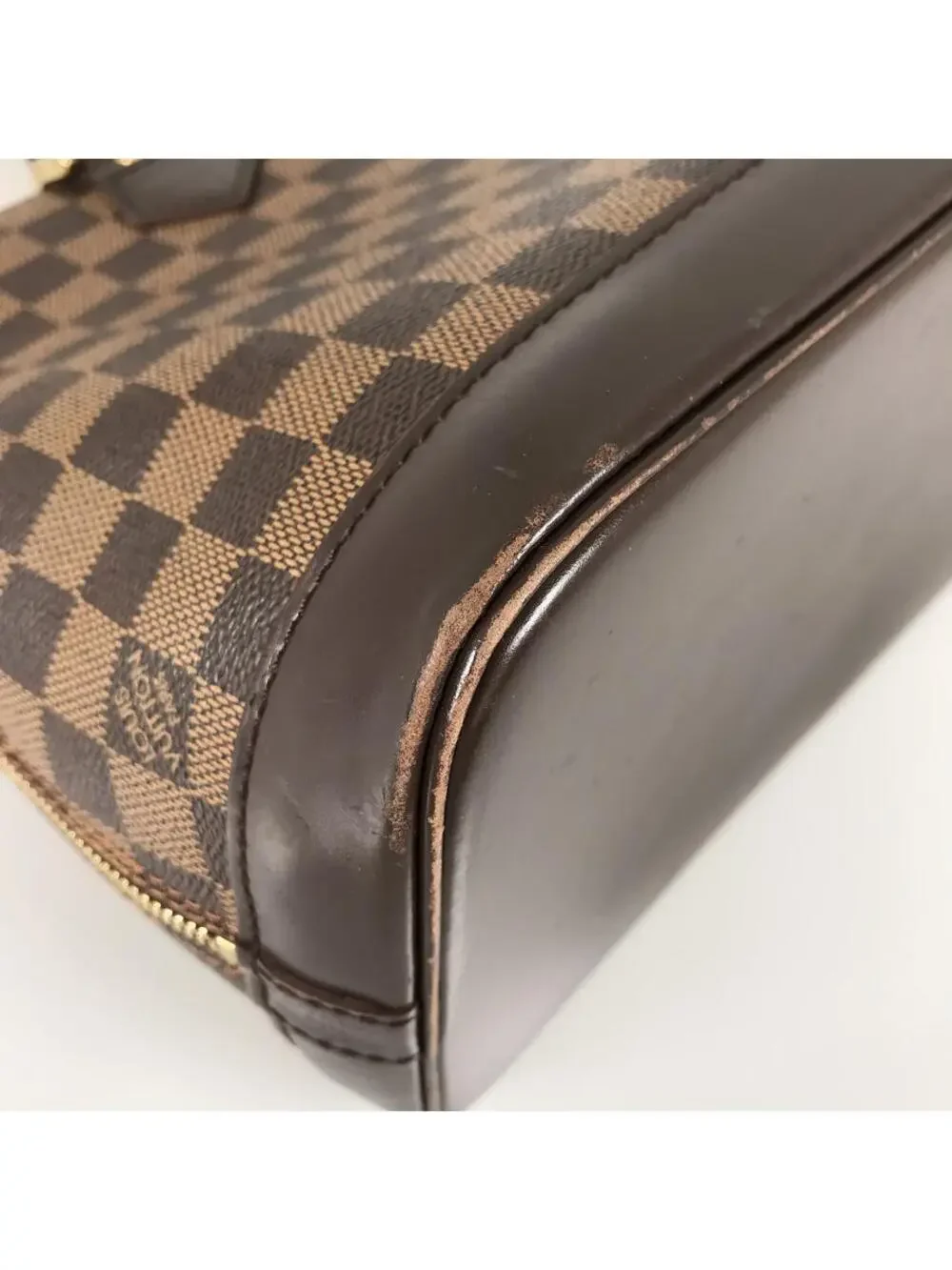 Louis Vuitton Damier Alma Pvc Hand Bag #285498L58B